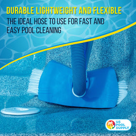 Durable, lightweight PE material offers flexible handling around corners.