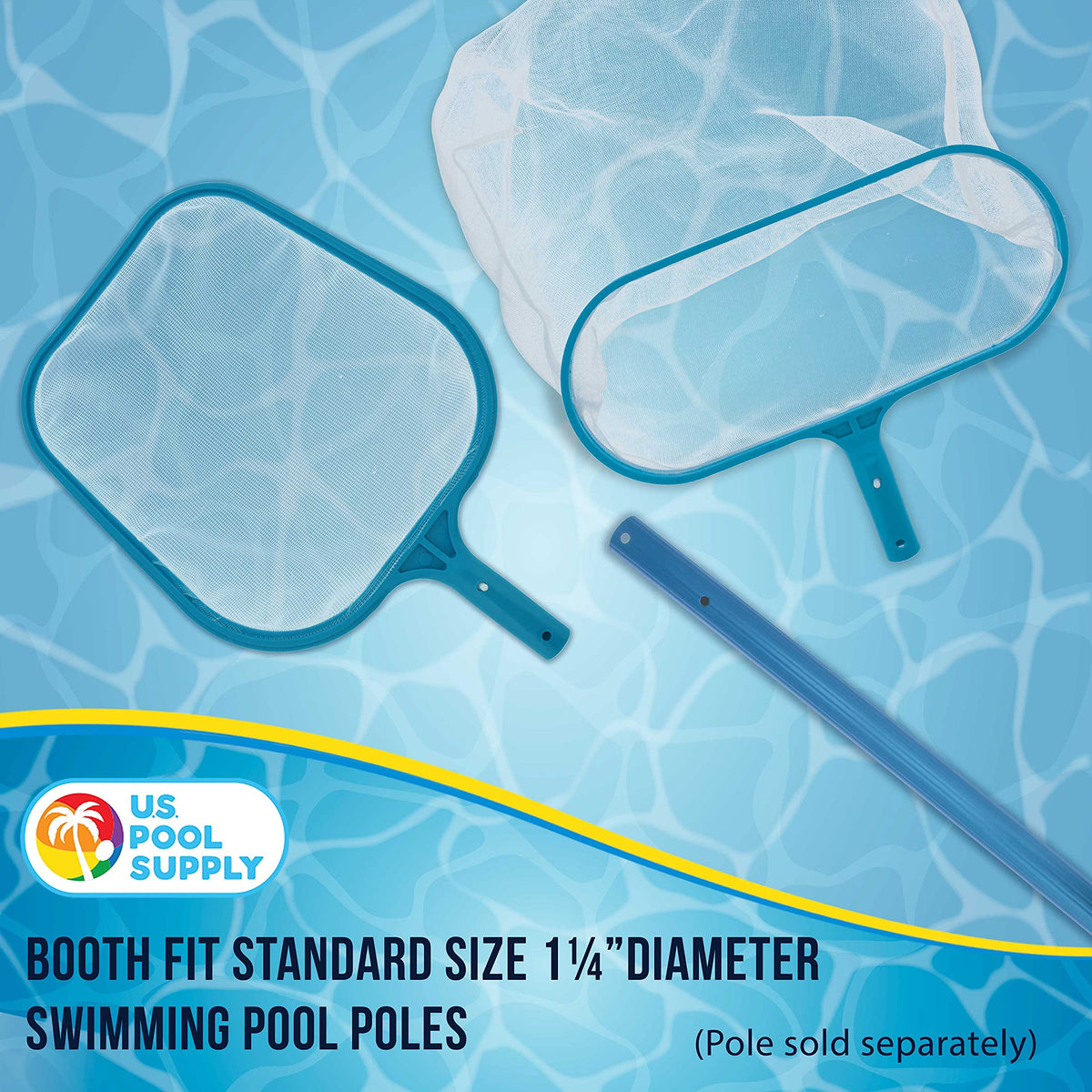 U.S. Pool Supply durable plastic frame ensures safe pool use.