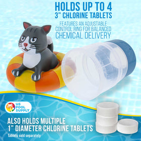 US Pool Supply Durable PP and ABS plastics construction withstands outdoor pool use