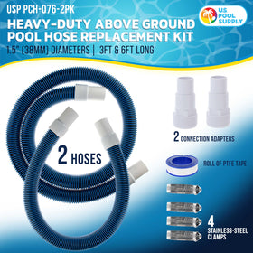 U.S. Pool Supply 6 ft hose, flexible and long-lasting flow