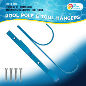 US Pool Supply mounting screws enable quick, secure installation on fences and posts