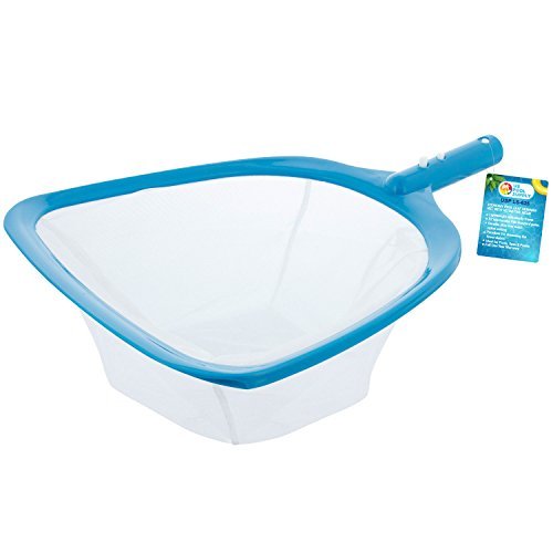 US Pool Supply professional leaf skimmer with ultra-fine mesh bag for fast debris removal in pools