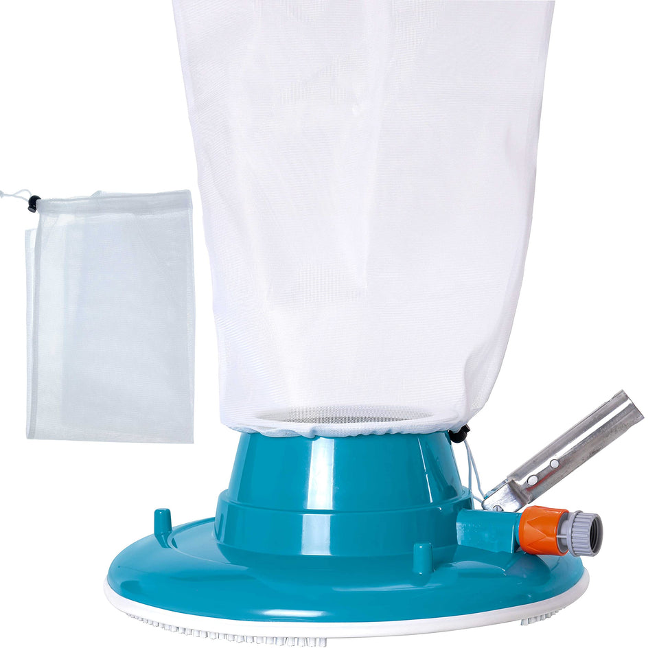US Pool Supply Leaf Terminator Vacuum with 15-inch body for fast debris pickup
