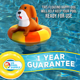 US Pool Supply life preserver design adds playful decor while supporting pool hygiene.