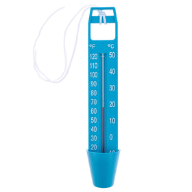 U.S. Pool Supply Scoop thermometer with submersible design for quick pool readings.