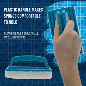 U.S. Pool Supply scrub brush for kitchen and bathroom tile surfaces