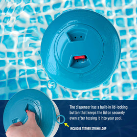 US Pool Supply tether loop adds security to prevent loss.