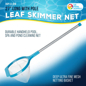 US Pool Supply ultra-fine mesh basket for capturing fine debris in pools.