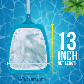US Pool Supply ultra-fine mesh netting captures tiny debris without snagging