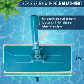 U.S. Pool Supply kitchen and bathroom scrubbing pad for hard-to-remove stains.