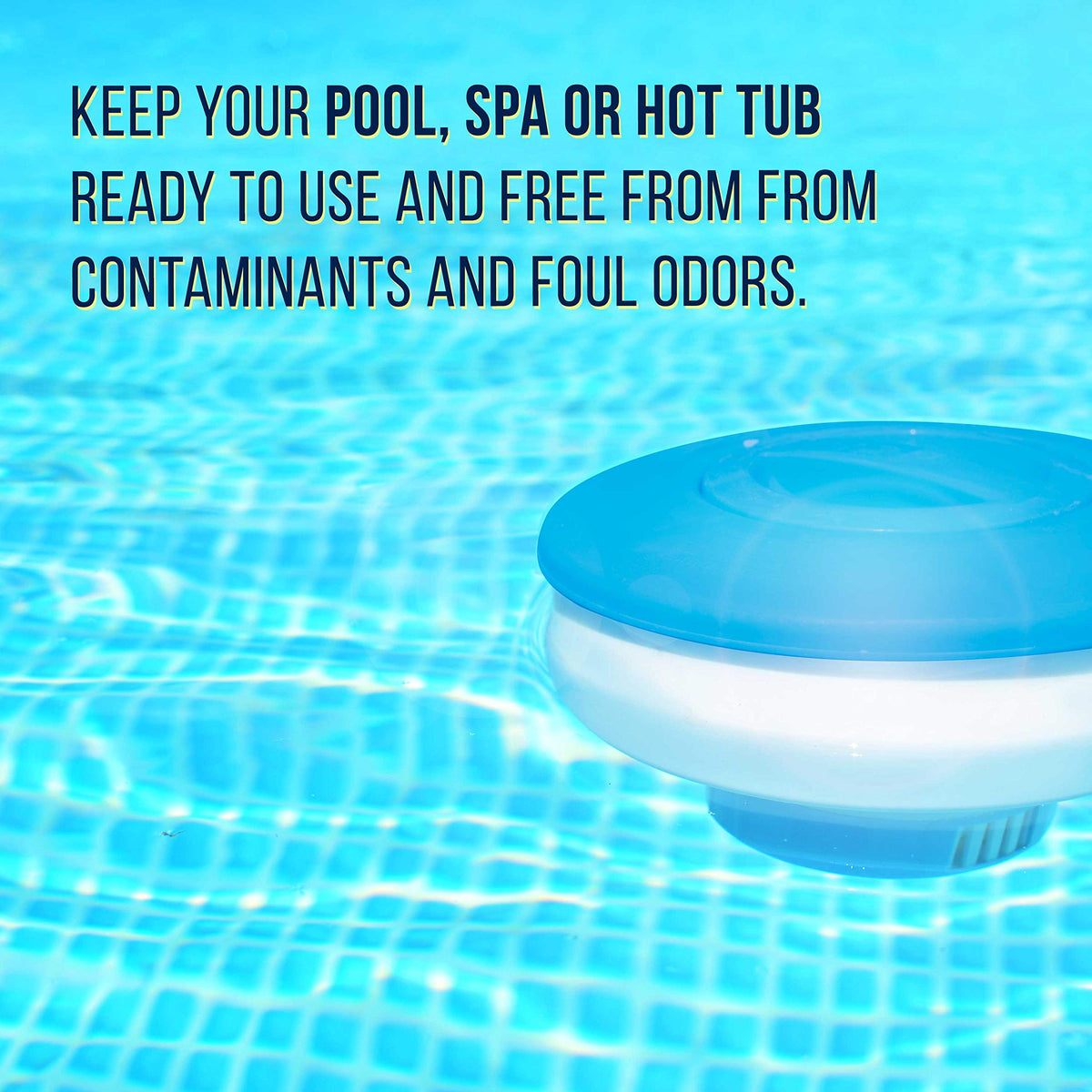 US Pool Supply warranty-backed floater ensures reliable pool care.