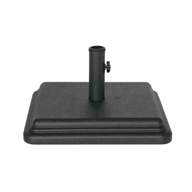 US Weight 40-pound umbrella base providing stable support for a patio table