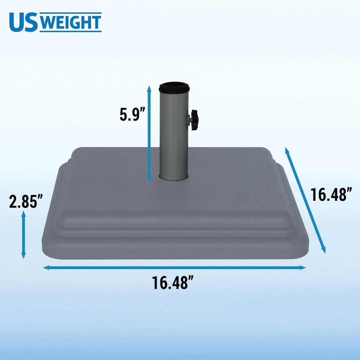 US Weight umbrella base easy to assemble for outdoor use
