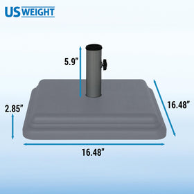 US Weight umbrella base easy to assemble for outdoor use