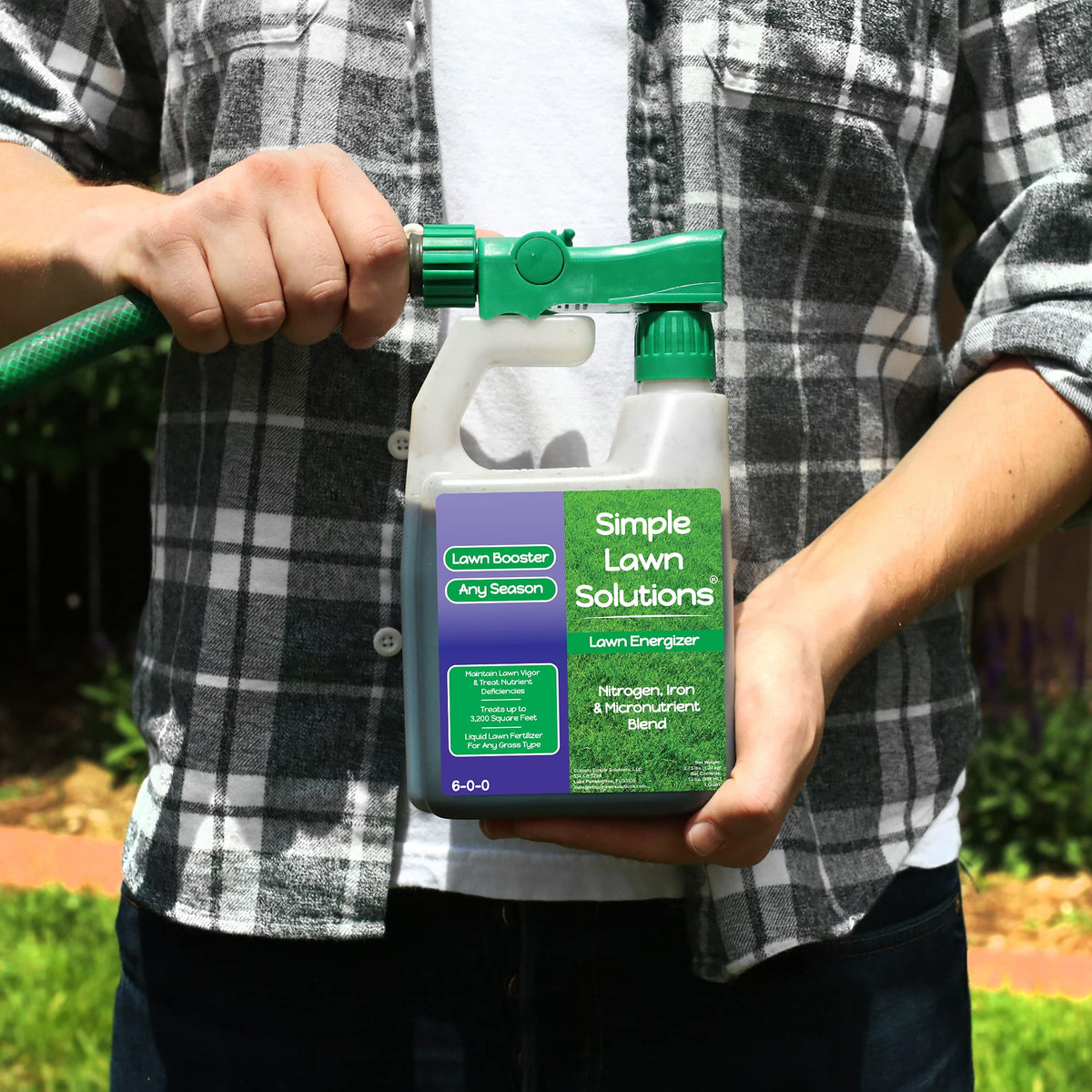 Simple Lawn Solutions USA-made family-owned product for turf care.
