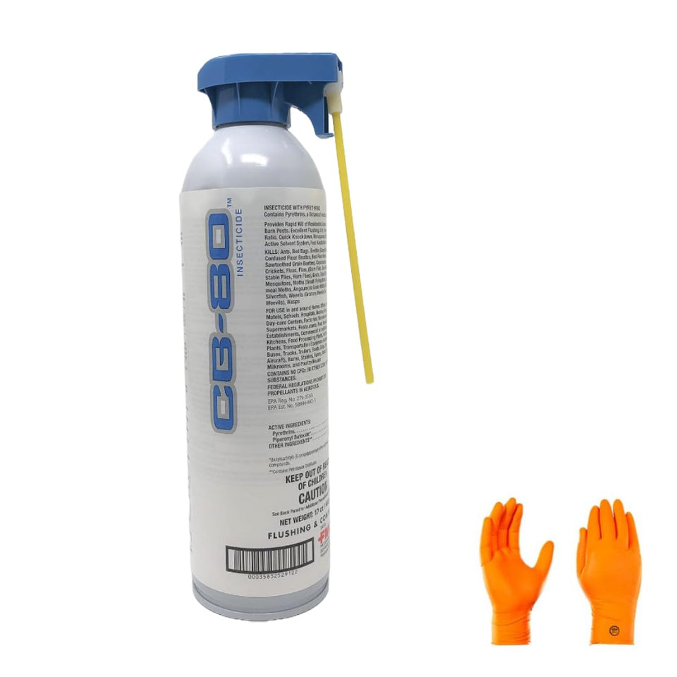 USA Supply CB-80 aerosol bottle delivering fast pest knockdown at home