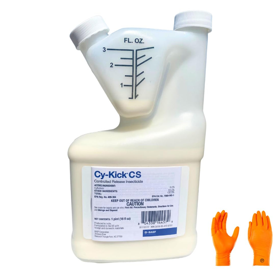 USA Supply Cy-Kick CS 16oz bottle for long-lasting pest control indoors and outdoors