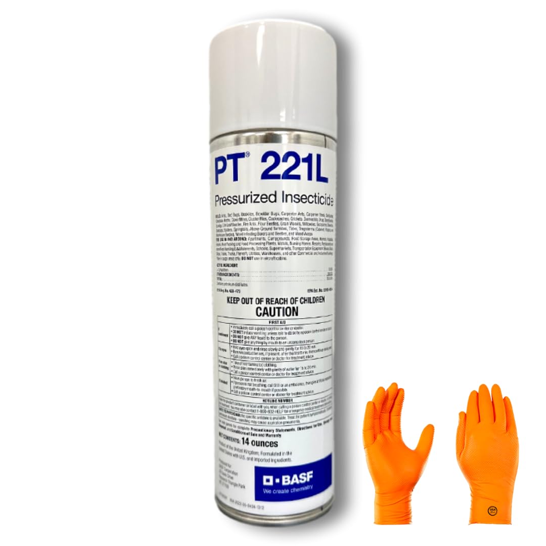 USA Supply PT 221L pressurized insecticide can for fast targeted pest control.