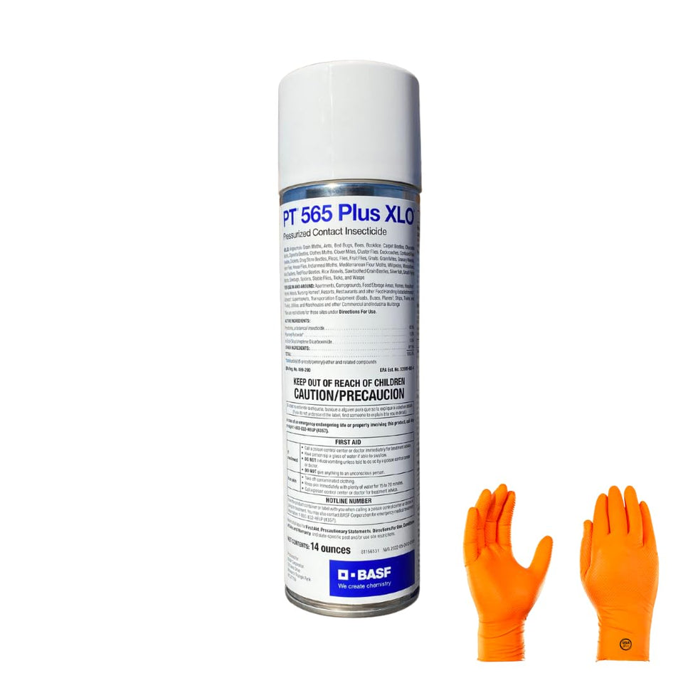 USA Supply PT 565 Plus XLO bottle closeup for ready-to-use pest control