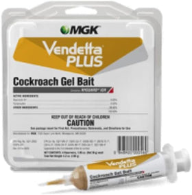 Placement of Vendetta Plus bait for monitoring roach activity.