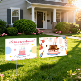 USCNC versatile signs for advertising garage sales open houses and more