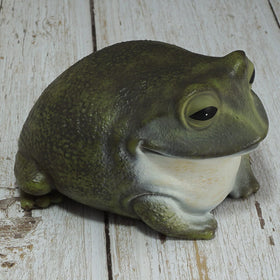 USEAMIE spare key hider frog garden placement blends with yard decor.