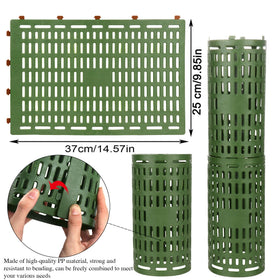 USEDGDIG stackable tree guard panels adapt to trunk sizes for durable protection.
