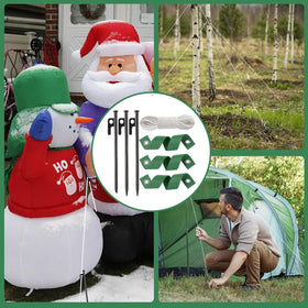 USEDGDIG tree-straightening system helps guide growth without harming bark.