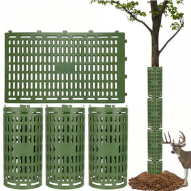 USEDGDIG tree trunk protector extendable 15x10 guards bark from wildlife and lawn equipment.