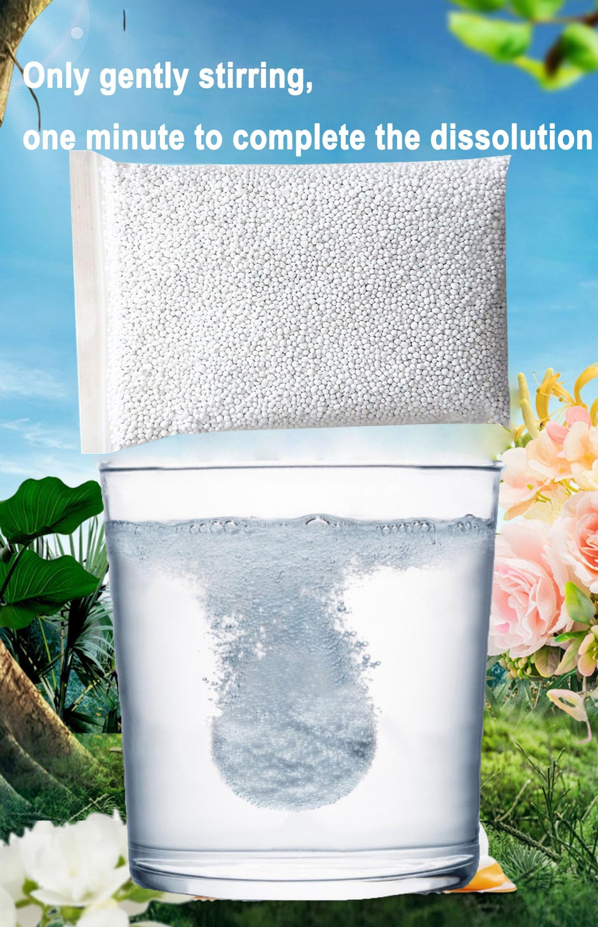 Usedgdig Urea fertilizer label 46-0-0 indicating nitrogen-rich formula.