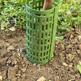 USEDGDIG protective panels shield bark while letting sunlight reach trunk.