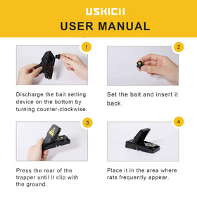 USKICH non-toxic safe design reduces risk of handling.