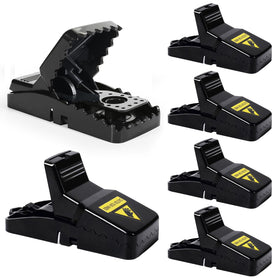 USKICH 6-pack indoor mouse traps ready to set for quick catches