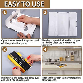 USKICH child and pet-safe roach traps for households