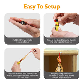 USKICH ultra-thick glue and waterproof paper ensure reliable trapping.