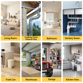 USKICH kitchen and bathroom trap placement ready