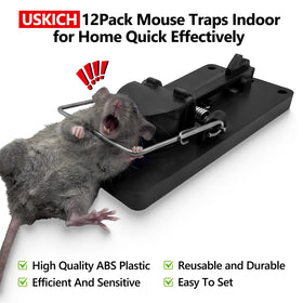 USKICH non-contact safe mouse trap for safer handling