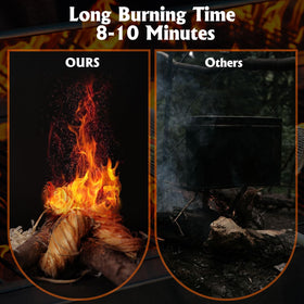 USKICH pizza oven fire starter use—quick start for pizzas and grills.