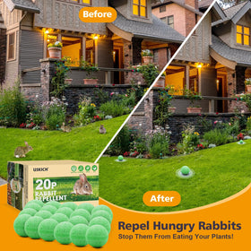 USKICH outdoor protection uses strong scents to deter pests.