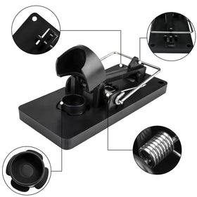 USKICH reusable mouse trap with durable ABS construction for long life