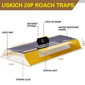 USKICH six-month performance roach traps