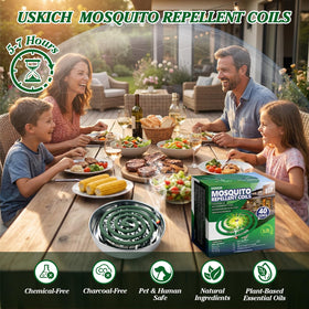 USKICH stainless steel coil holder keeps coils safely elevated outdoors
