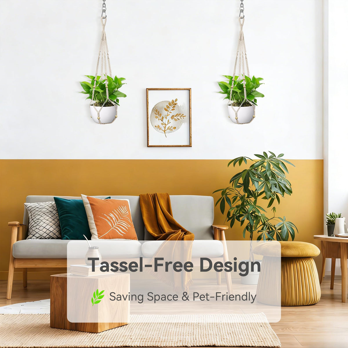 Minimalist tassel-free USLAI design fits modern interiors