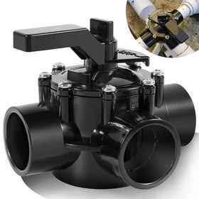Ussuray 1.5–2 inch piping compatibility supports flexible installations.
