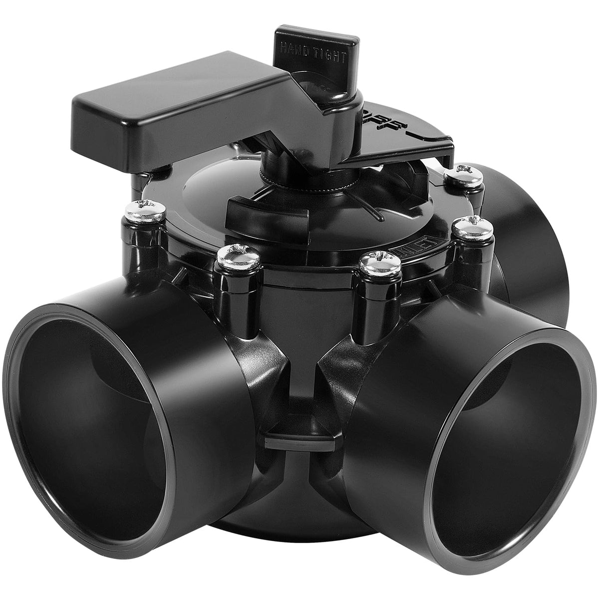 Ussuray 2inch-3way-pool-valve-exterior demonstrates durable lubeless flow control for pools.