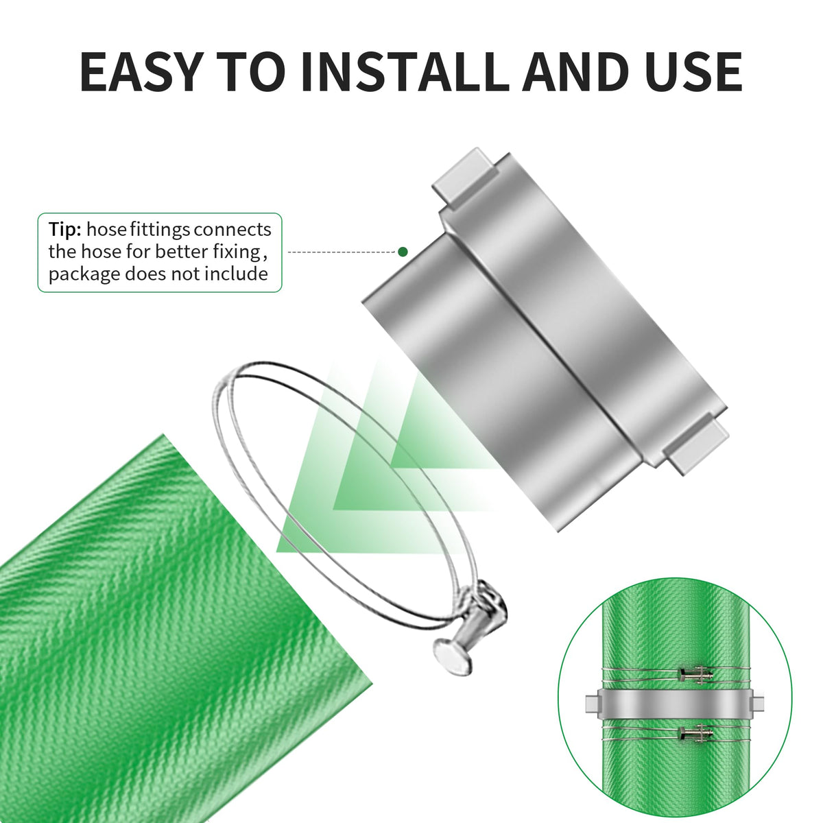 USTAR heavy-duty three-layer design resists wear and UV exposure.