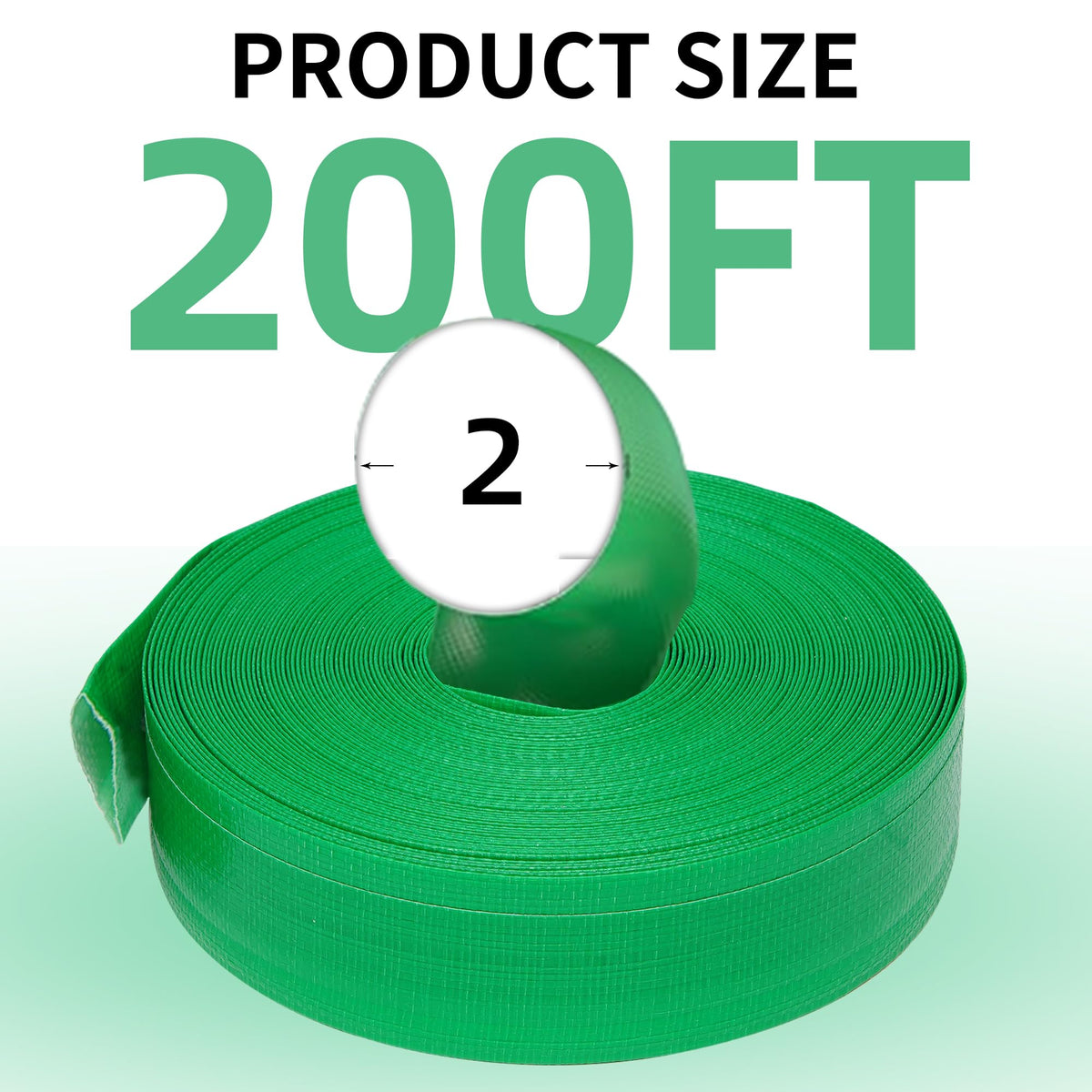 USTAR multi-use drain hose for pool, sump, and irrigation tasks.