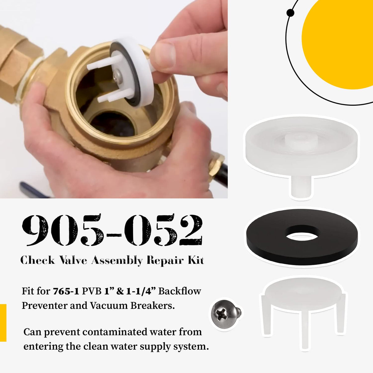 usvehj poppet assembly 905-212—reliable valve operation and smooth flow.