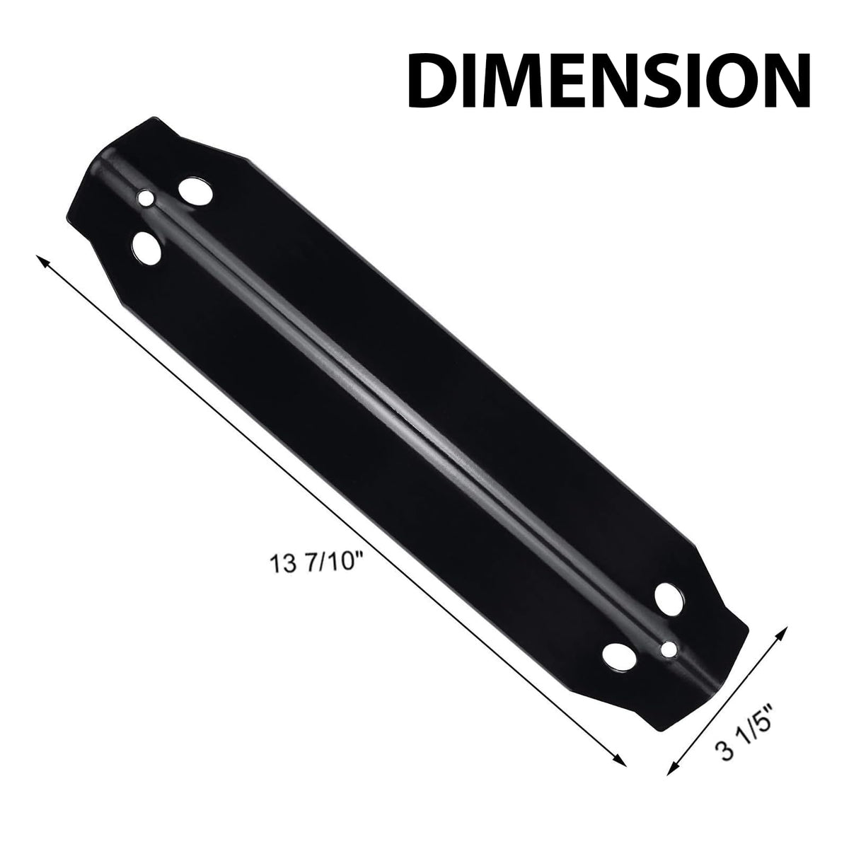 Utheer burner-protection heat plate guards burners from drippings.