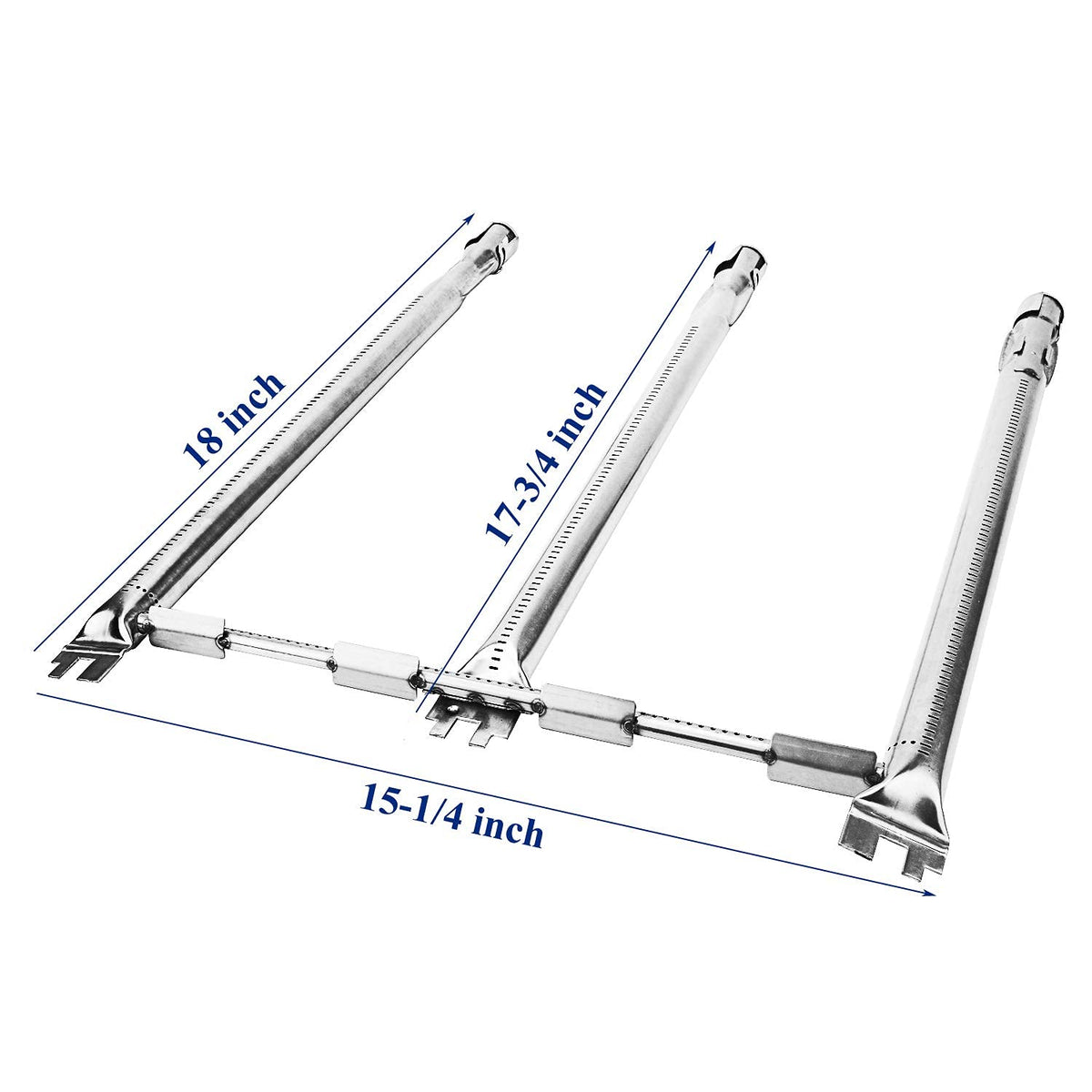 Utheer burner tubes 18-inch kit fit Spirit models for even cooking